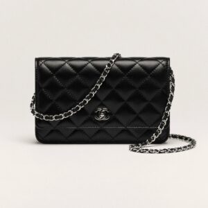 Mini Wallet Chain Bag Black 4721