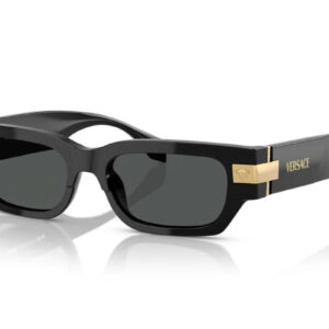 Luxury Black Rectangular Sunglasses 7742