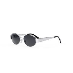 Lunettes de soleil tendance pour femmes - argent