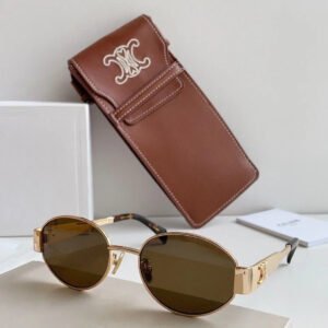 Lunettes de soleil tendance pour femmes - Marron