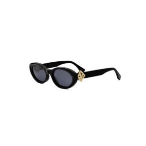 Lunettes de Soleil Métal Oval Chic Luxe 9927