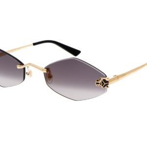 Lunettes de soleil monture surdimensionnée luxe 3764