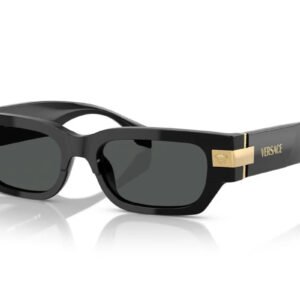 Lunettes de soleil rectangulaires noires luxe 7742you